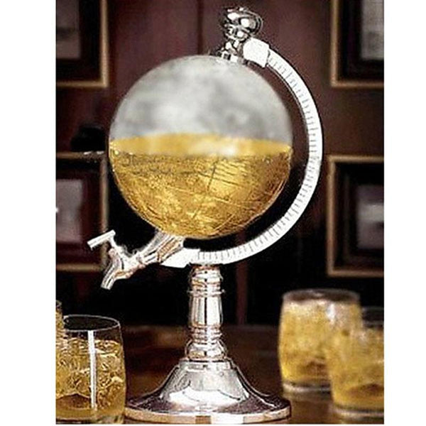 Mini Globe Beer Dispenser
