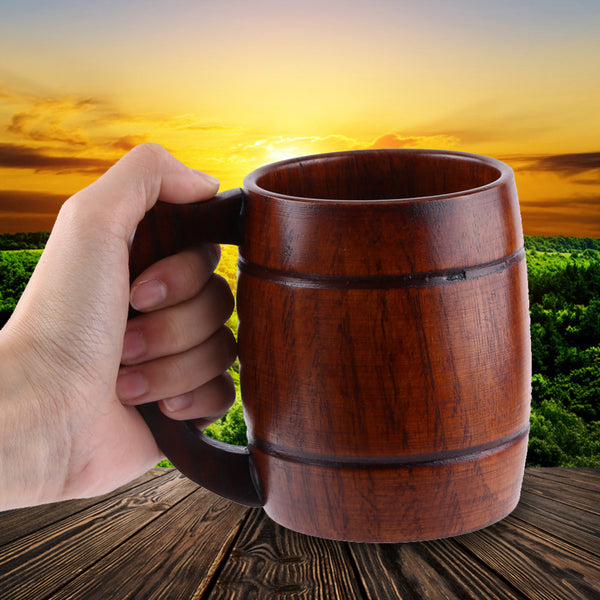 Wooden Beer Mug