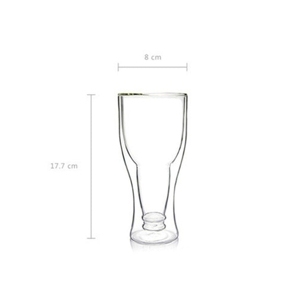 Double Wall  Beer Glass